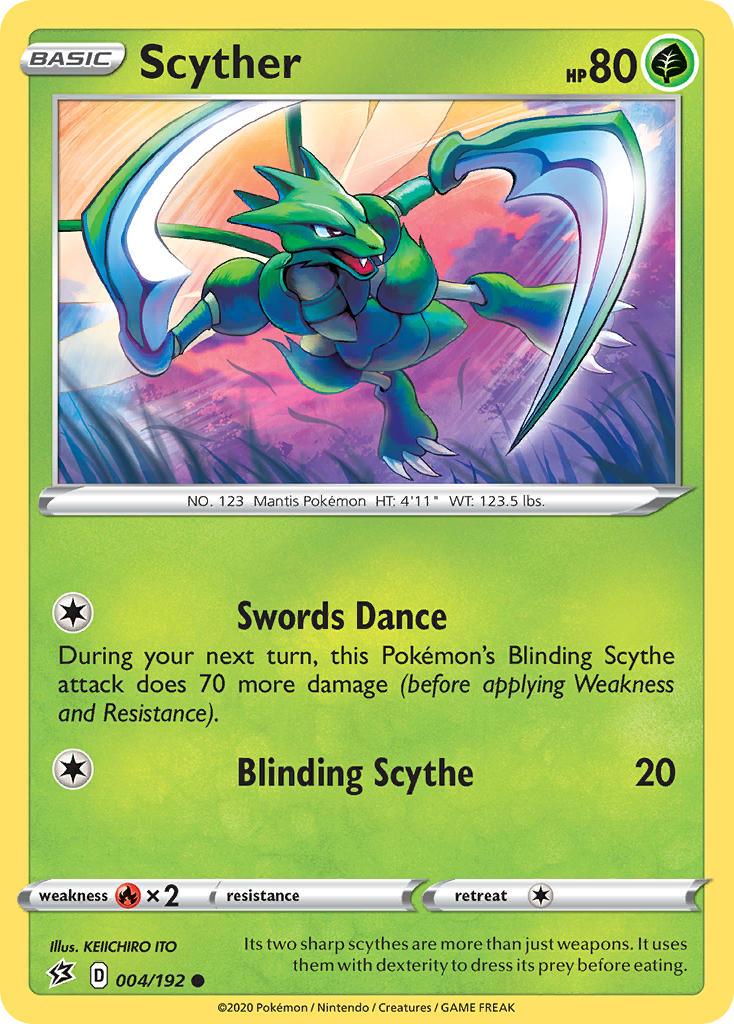 Scyther [Reverse Holo]
